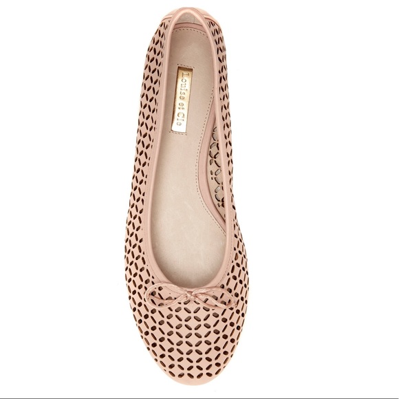 Louise et Cie Shoes - Louise et Cie Lo-Congo Perforated Ballet Flat Shoe